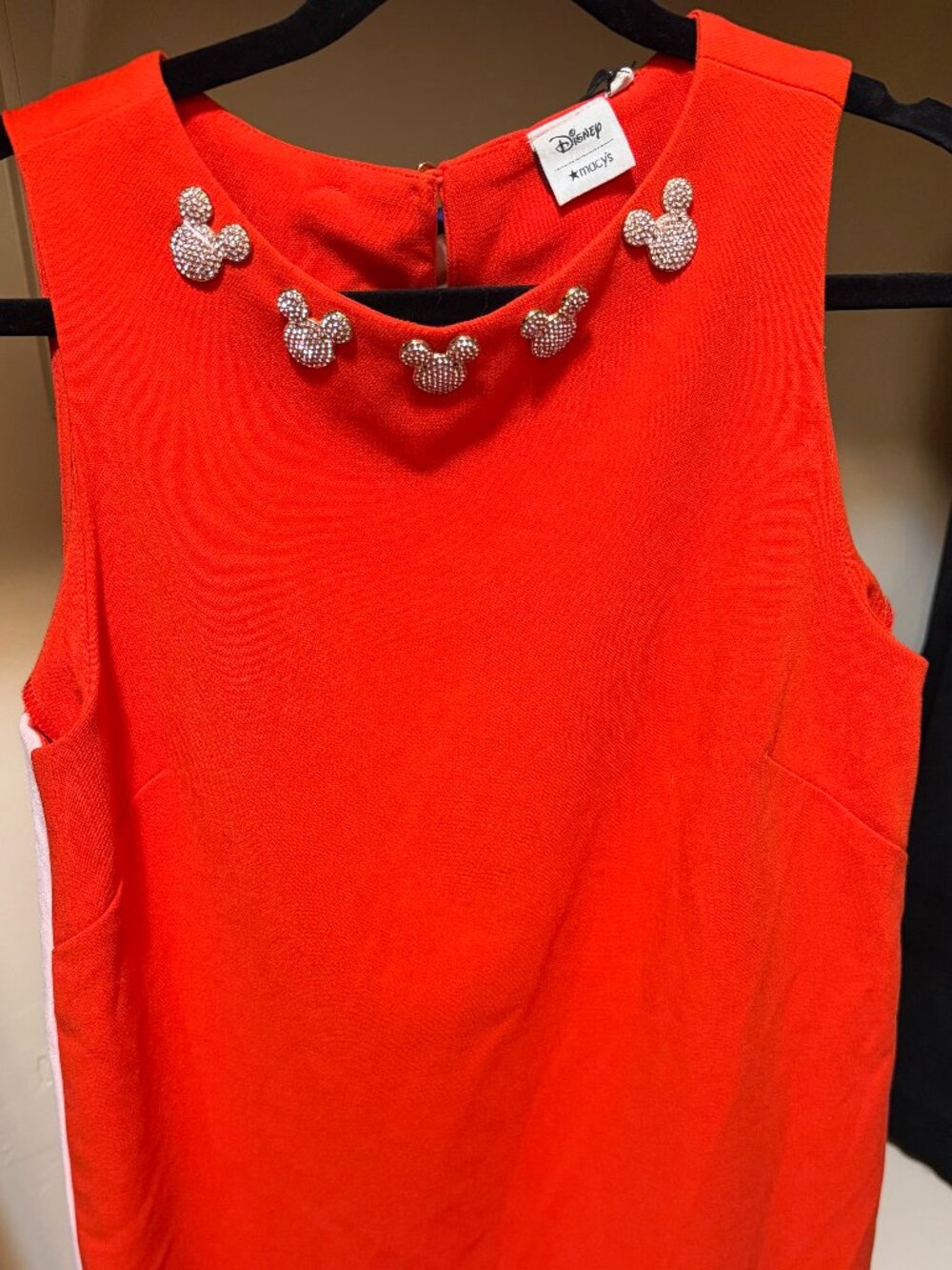 Disney x Macy’s Minnie Mouse Majorette Bejeweled Shift Dress S